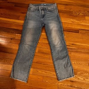 7 For All Mankind B(air) Skinny Low-Rise Cropped Boot